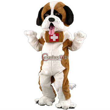 2013 Top quality New Arrival Bernie The St. Bernard adult animal mascot costume